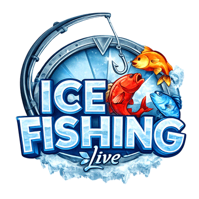 Machine à sous Ice Fishing pêche sur glace avec rounds bonus et multiplicateurs